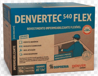 Denvertec 540 Flex - revestimento impermeabilizante flexível